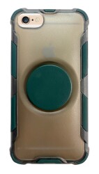 iPhone 6 / 6S Pop-Stand Ultra Koruma Yeşil Kılıf - Eiroo