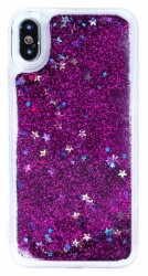 iPhone X / XS Sulu Mor Rubber Kılıf - Eiroo