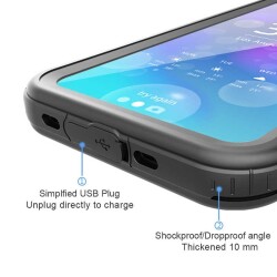 iPhone X / XS Profesyonel Su Geçirmez Kılıf - 4