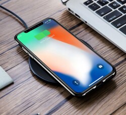iPhone X / XS Siyah Kenarlı Şeffaf Silikon Kılıf - 2