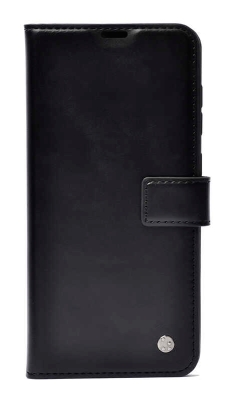 Kar Deluxe Xiaomi Redmi Note 11 Pro Cüzdanlı Yan Kapaklı Siyah Deri Kılıf - 1