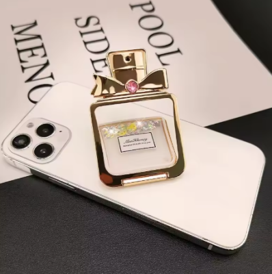 Kare Parfüm Şişesi Telefon Tutucu Stand - 6