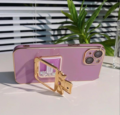 Kare Parfüm Şişesi Telefon Tutucu Stand - 8