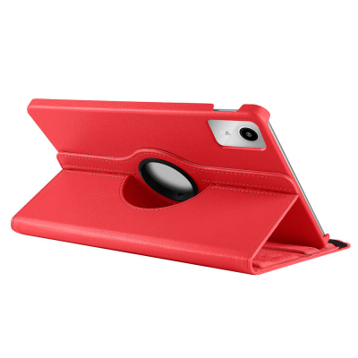 Lenovo M11 TB-330FU 360 Derece Döner Standlı Deri Kılıf - 3