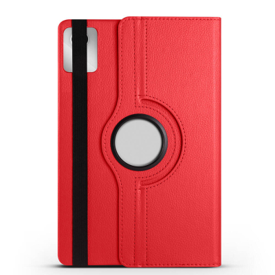 Lenovo M11 TB-330FU 360 Derece Döner Standlı Deri Kılıf - 4