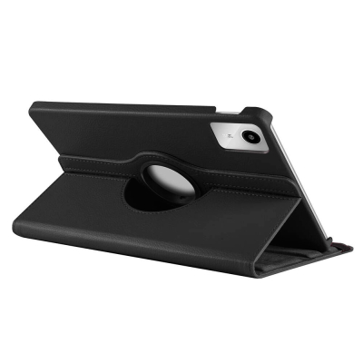 Lenovo M11 TB-330FU 360 Derece Döner Standlı Deri Kılıf - 7
