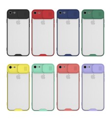 Lens Thin iPhone 12 Kamera Korumalı Pembe Silikon Kılıf - 3