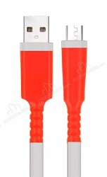 Micro USB Kırmızı Kablo Koruyucu - Eiroo