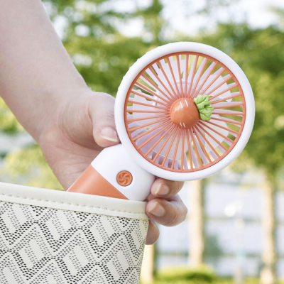 Pembe Mini El Fanı Vantilatör - 3