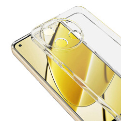 Realme 11 4G Ultra İnce Şeffaf Silikon Kılıf - 2