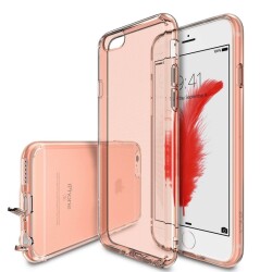 Ringke Air iPhone 6 Plus / 6S Plus Ultra Koruma Şeffaf Rose Gold Kılıf - Ringke