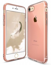 Ringke Air iPhone 7 / 8 Ultra Koruma Şeffaf Rose Gold Kılıf - Ringke