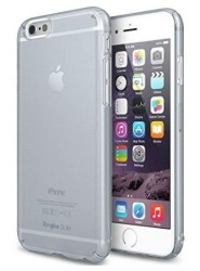 Ringke Slim Frost iPhone 6 Plus / 6S Plus 360 Kenar Koruma Gri Rubber Kılıf - Ringke