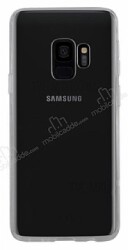 Rock Samsung Galaxy S9 Şeffaf Siyah Silikon Kenarlı Rubber Kılıf - Rock