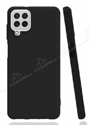 Samsung Galaxy A22 4G Mat Siyah Silikon Kılıf - Eiroo