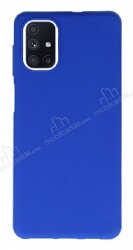 Samsung Galaxy M51 Lacivert Silikon Kılıf - Eiroo