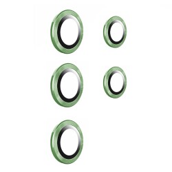 Samsung Galaxy S24 Ultra Metal Yeşil Kamera Lens Koruyucu - Eiroo