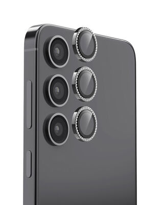 Samsung Galaxy S25 Plus Taşlı Kamera Lens Koruyucu - 3