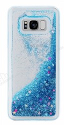 Samsung Galaxy S8 Plus Sulu Mavi Rubber Kılıf - Eiroo