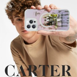 Santa Barbara Carter Magsafe iPhone 16 Player Rubber Kılıf - 4