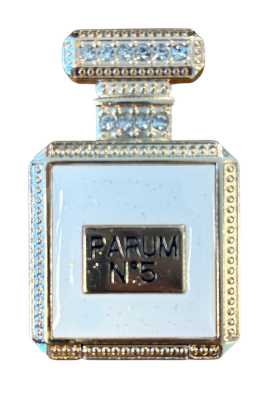 Simli Parfüm Şişesi Telefon Tutucu Stand - 1