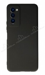 Tecno Camon 18 Siyah Mat Silikon Kılıf - Eiroo
