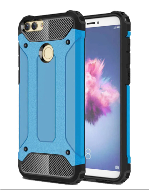 Tough Power Huawei P Smart Ultra Koruma Mavi Kılıf - Eiroo