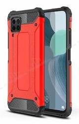Tough Power Huawei P40 Lite Ultra Koruma Kırmızı Kılıf - Eiroo