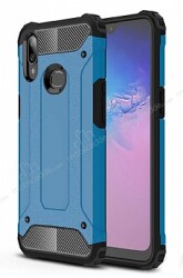 Tough Power Samsung Galaxy A10S Ultra Koruma Mavi Kılıf - Eiroo