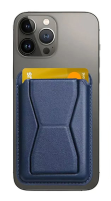 Universal Telefon Arkası Deri Kartlık Cüzdan - 2