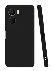 vivo Y16 Siyah Silikon Kılıf - Eiroo