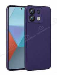 Xiaomi Redmi Note 13 Pro 5G Kamera Korumalı Mat Lacivert Silikon Kılıf - Eiroo