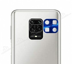 Xiaomi Redmi Note 9 Metal Lacivert Kamera Lensi Koruyucu - Eiroo