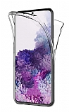 Eiroo Protection Samsung Galaxy Note 20 360 Derece Koruma effaf Silikon Klf